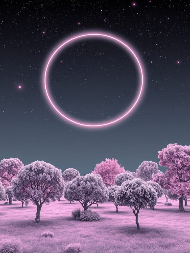 Neongray Hallucinating Vines That Shine