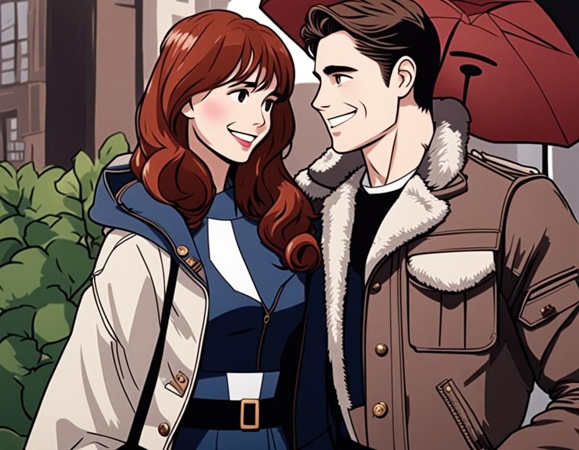 Anime Style Friends in New York City