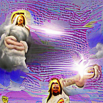 Ethereal Depiction of a Supreme Deity