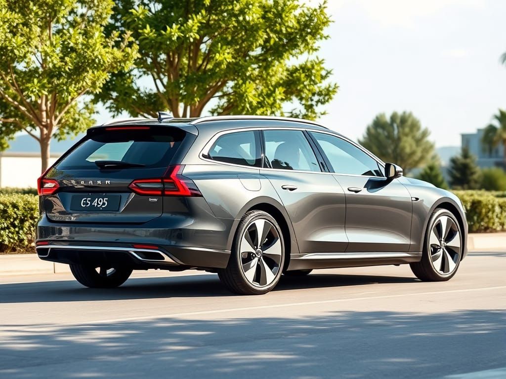 Sleek Electric Station Wagon Design