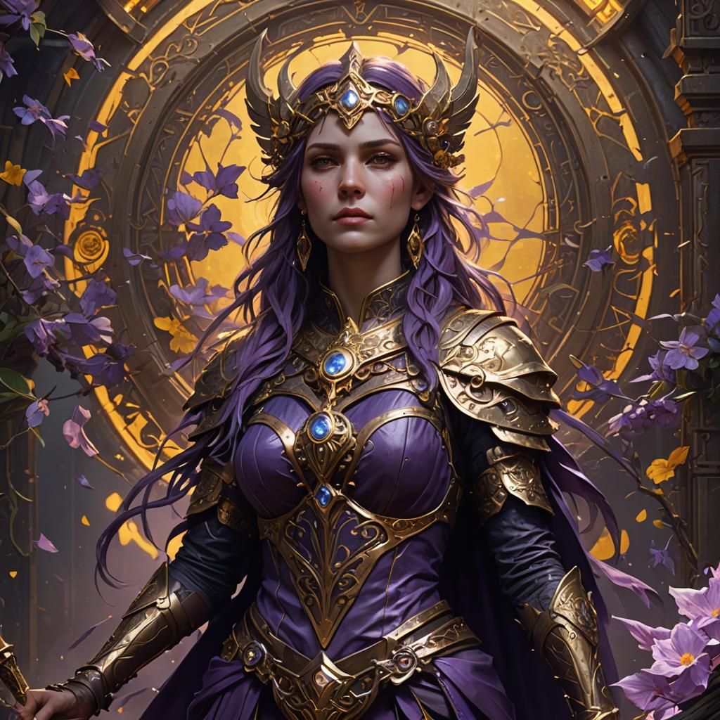 Freya: Dark Fantasy Concept Art in 8K