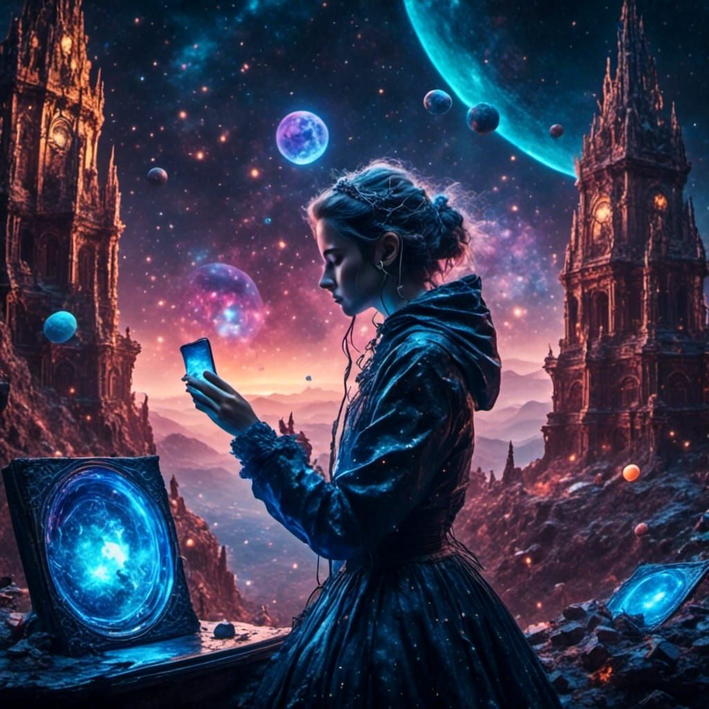 Deejay M66 Plays Music Among Planets in London