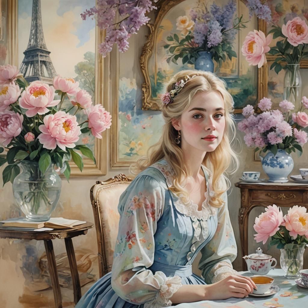 Laura loves to visit Paris ____