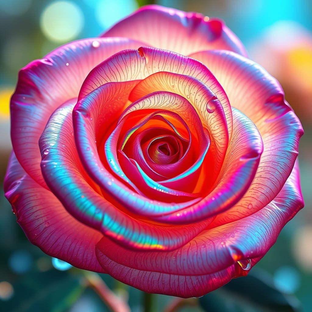 Iridescent Rose