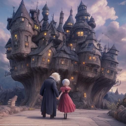 Howl's Moving Castle: 3D Cinematic Rendering