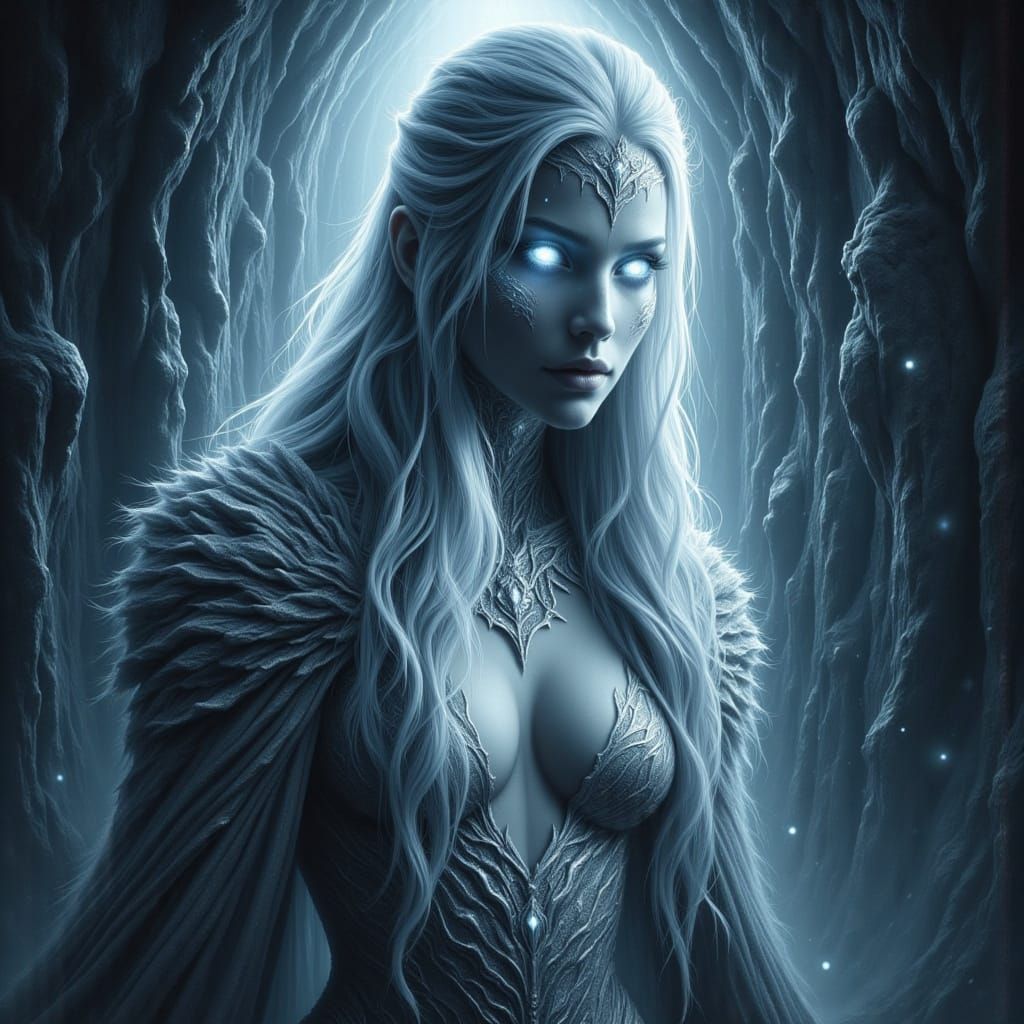 Ethereal Goddess in Winterfell Castle
