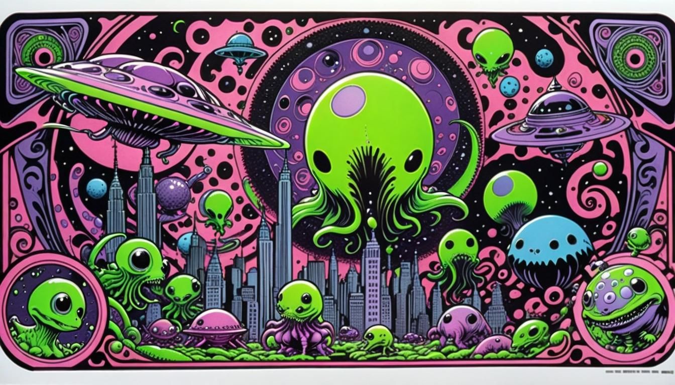 Attack Of The Alien Slime Creatures From Outer Space #2