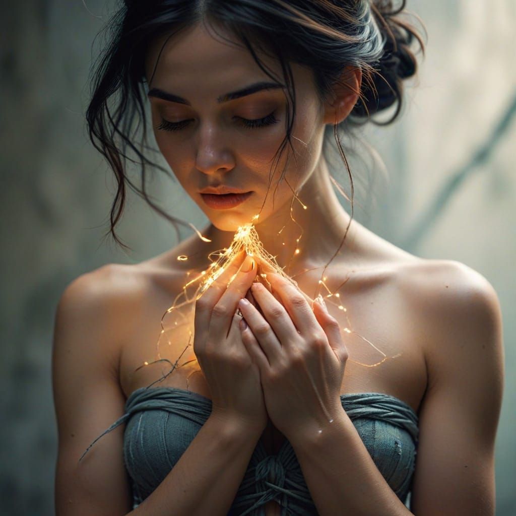 Soul Connection: Abstract Spiritual Binding