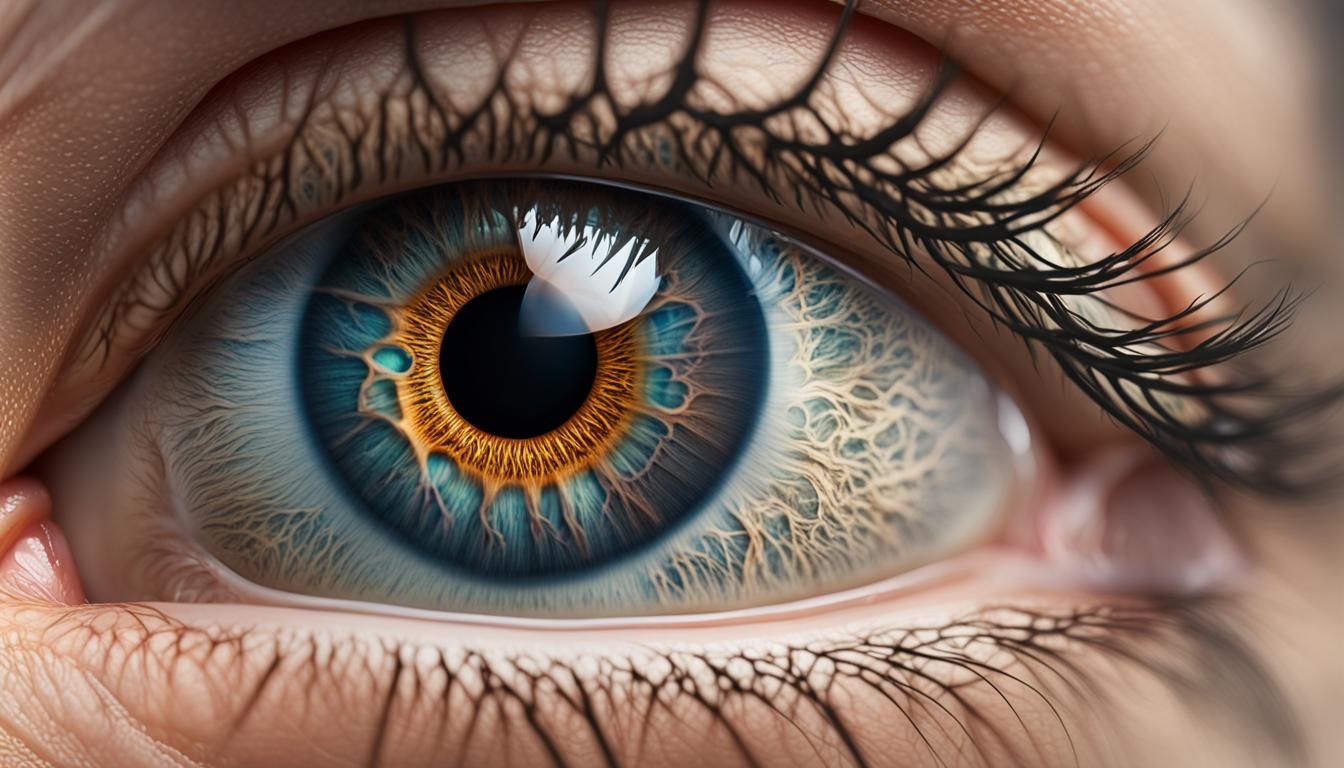 Hyperrealistic Human Eye in 8K Ultra-High Definition