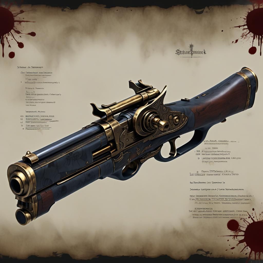 Bloodborne: Flintlock Carbine Concept (V1)