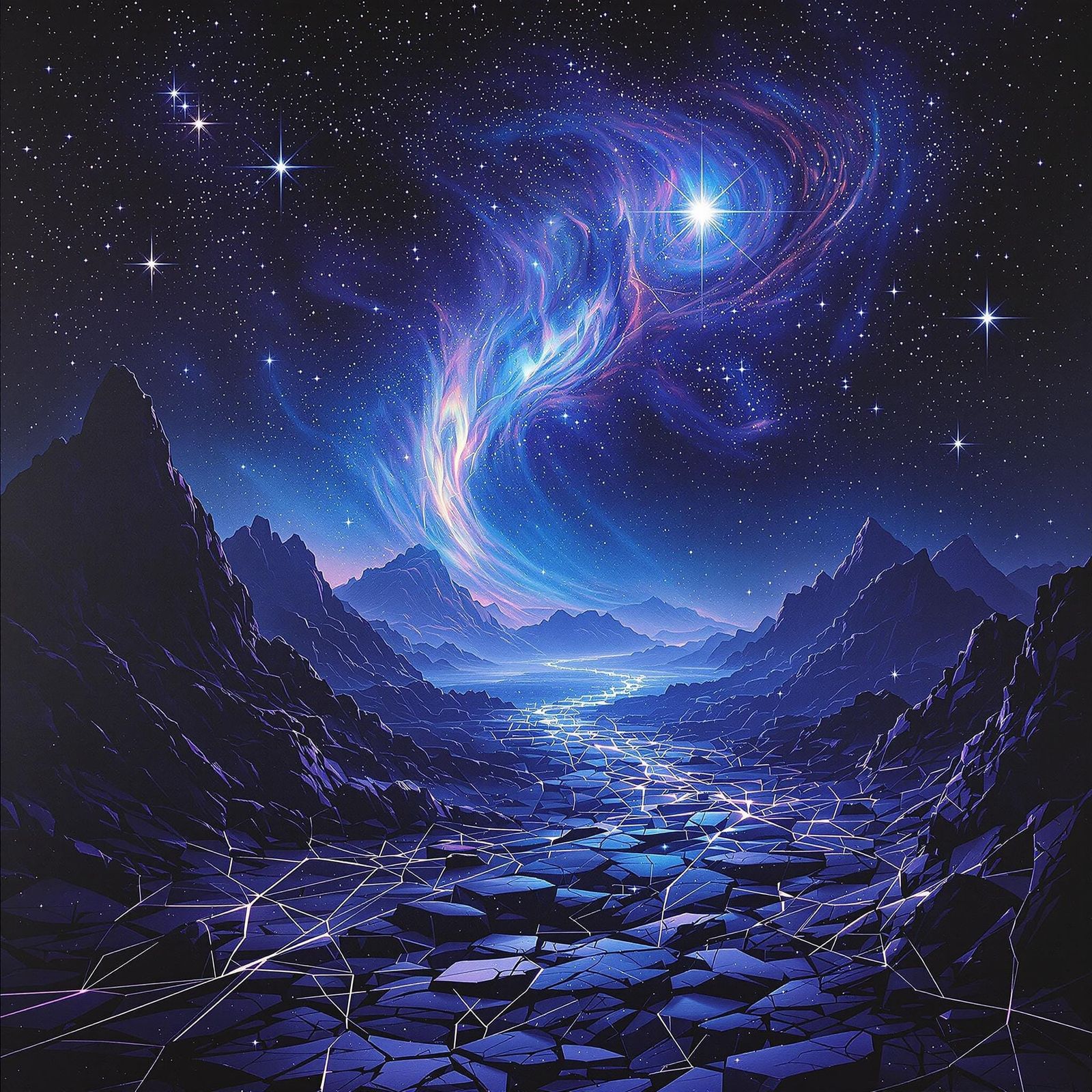 Celestial Harmony in Shattered Starlight