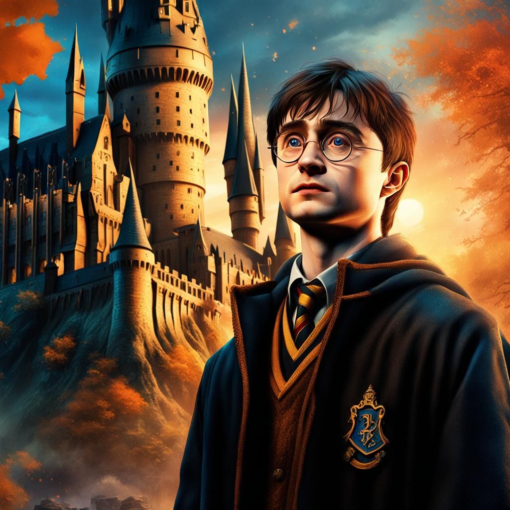 Harry Potter at Hogwarts: Fantasy Concept Art