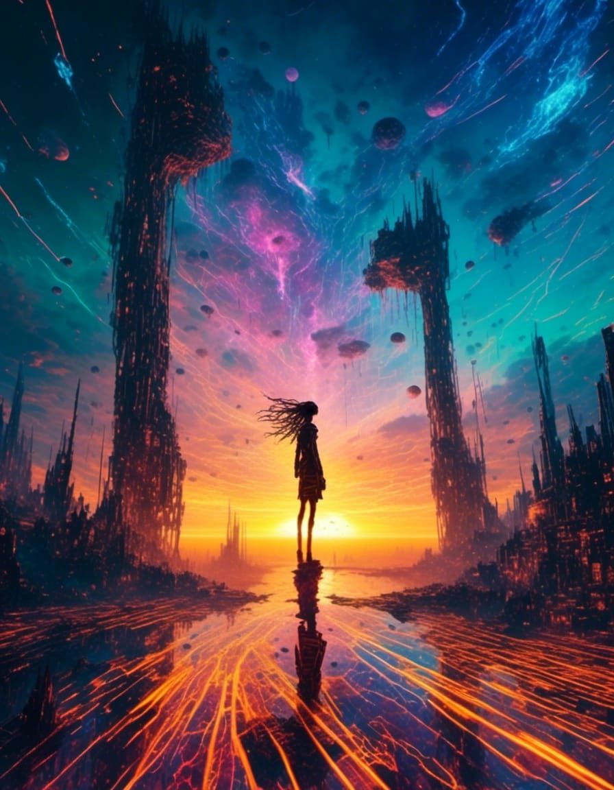 Alien Contemplates the Horizon