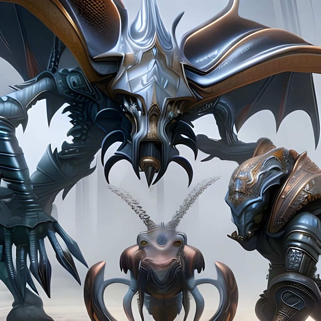 Blurred family portrait