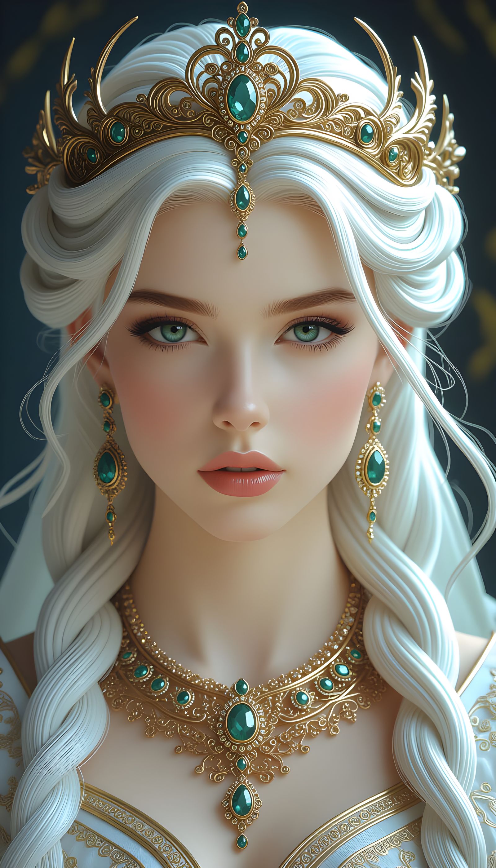 Nymph Nephela Transformed into Goddess Hera