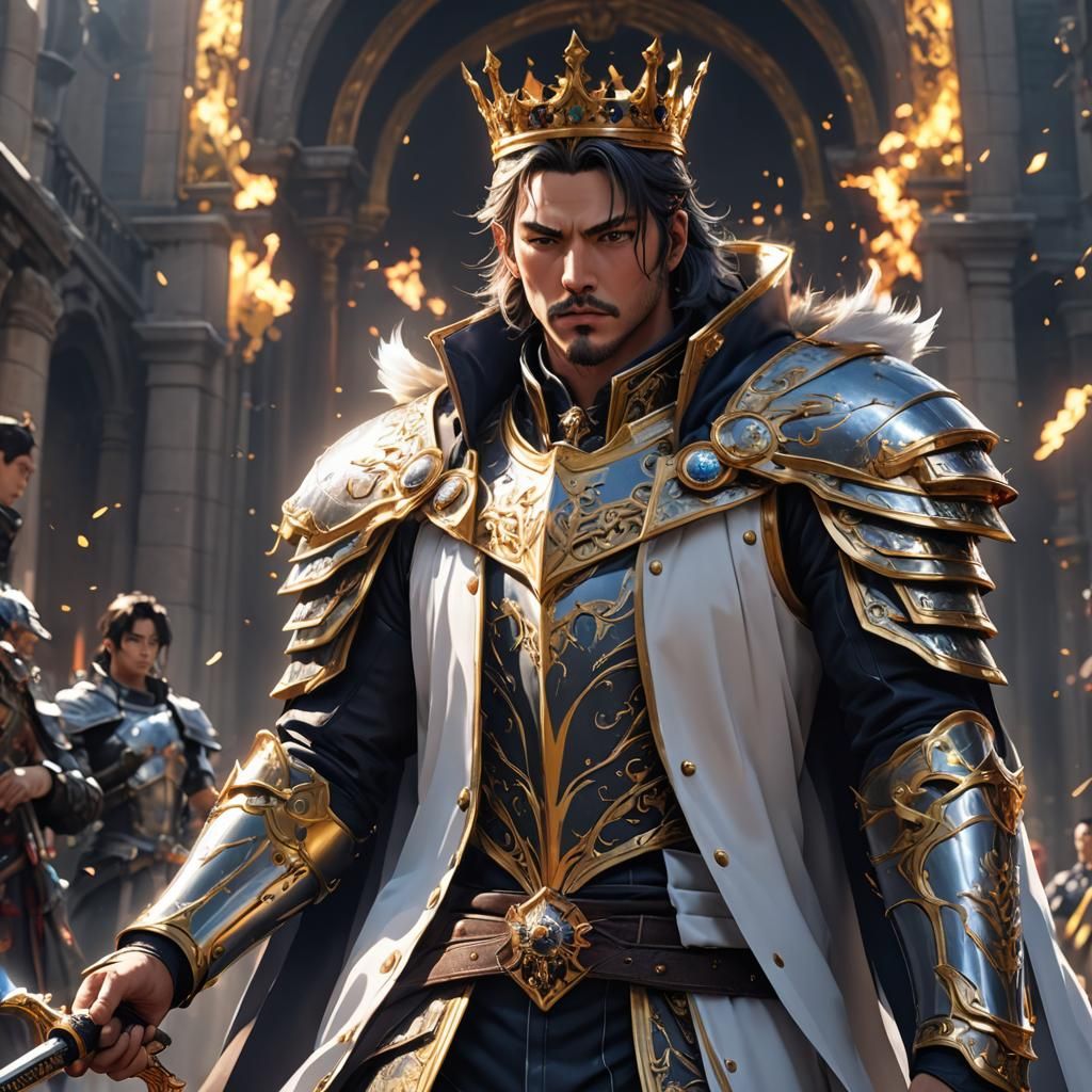 Detailed 3D Anime Character Art