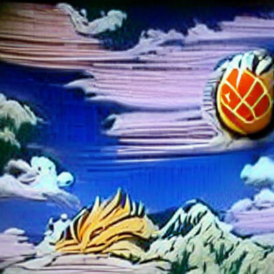 Son Goku Transformation: Dragon Ball Digital Art