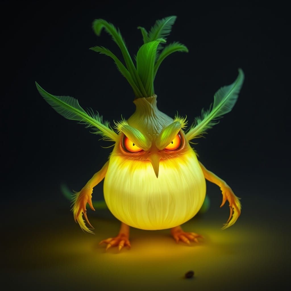 Glowing Onion Beast Unveiled
