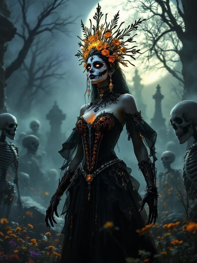 Zaramuerta Necromantic Witch - Queen of the Dead