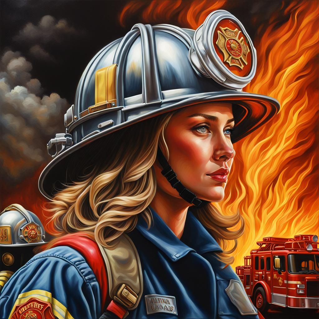 Woman Firefighter