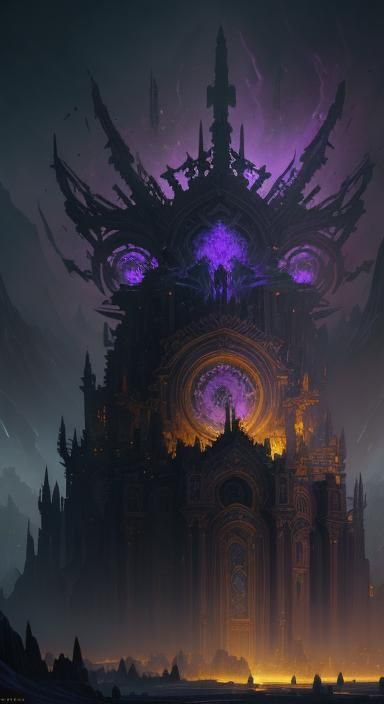 Dark Fantasy: A Fallen Goddess in 8K