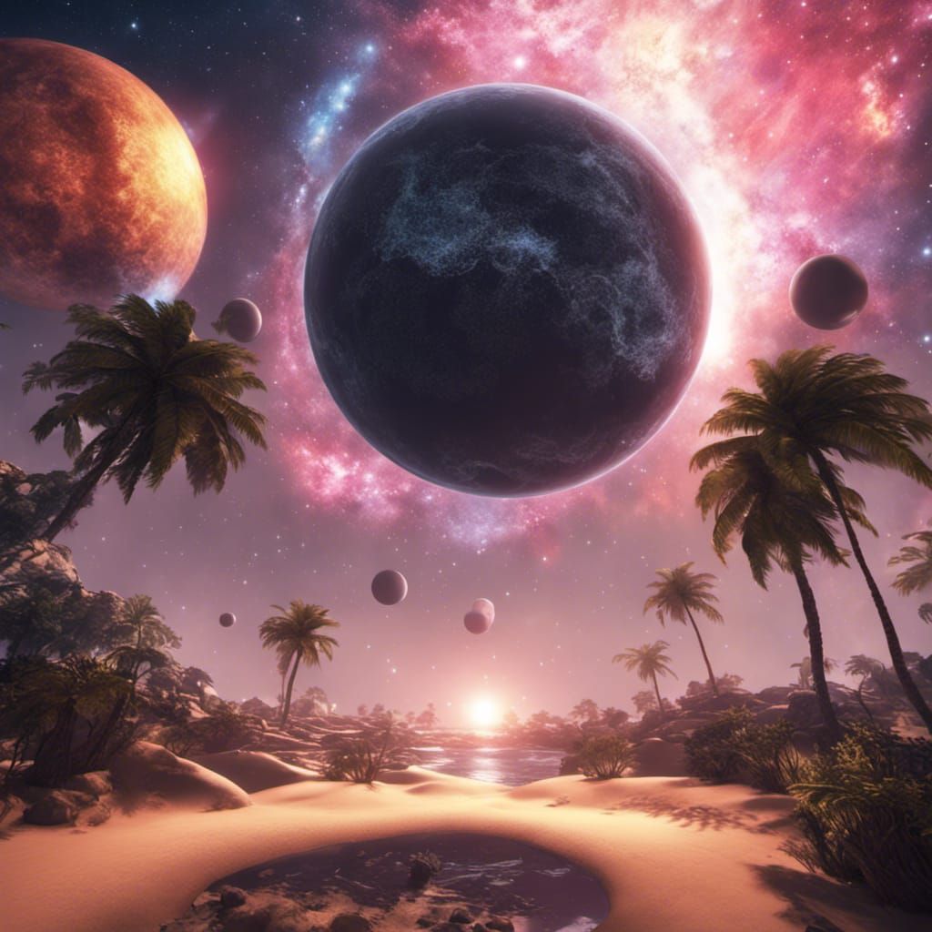 Spectacular View of an Alien Planet in 3D