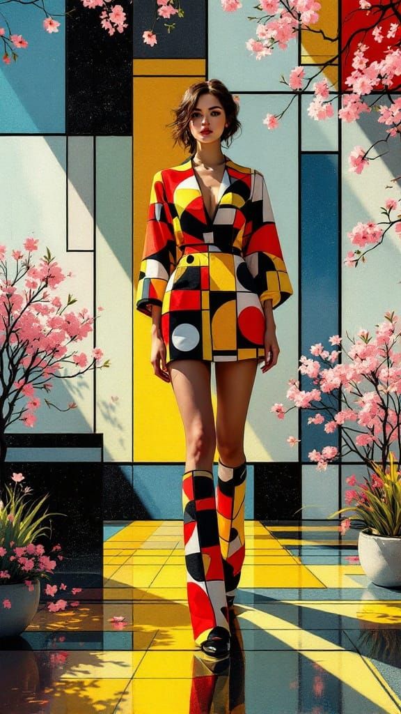 Geometric Beauty in Soft Focus