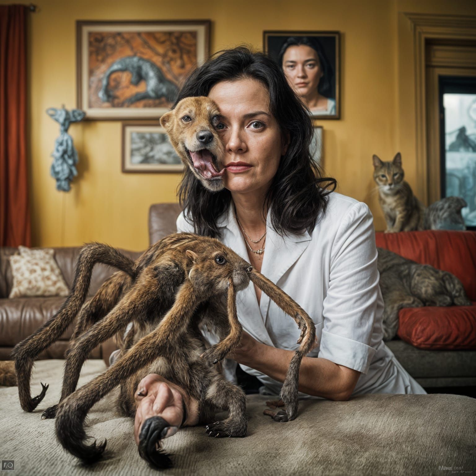 Surreal Portrait in Cinematic Realism