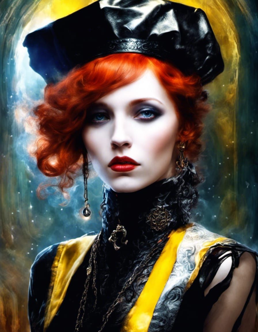 Death and Peace: Celestial Handshake in Mystic Fog