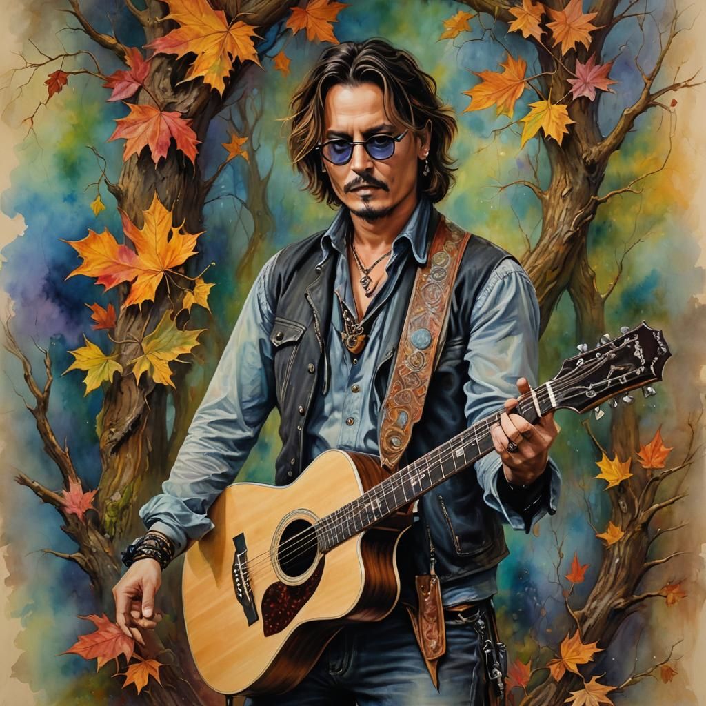 JOHNNY DEPP ART 140