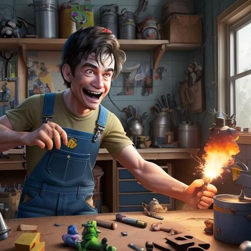 Prompt for AI Image Generation:
Style: Pixar's Toy Story (br...
