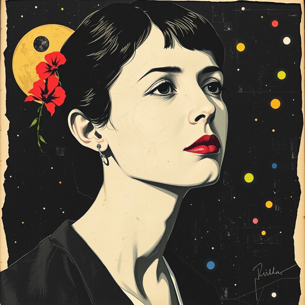 Photomontage in Style of Hannah Höch with Splash Art