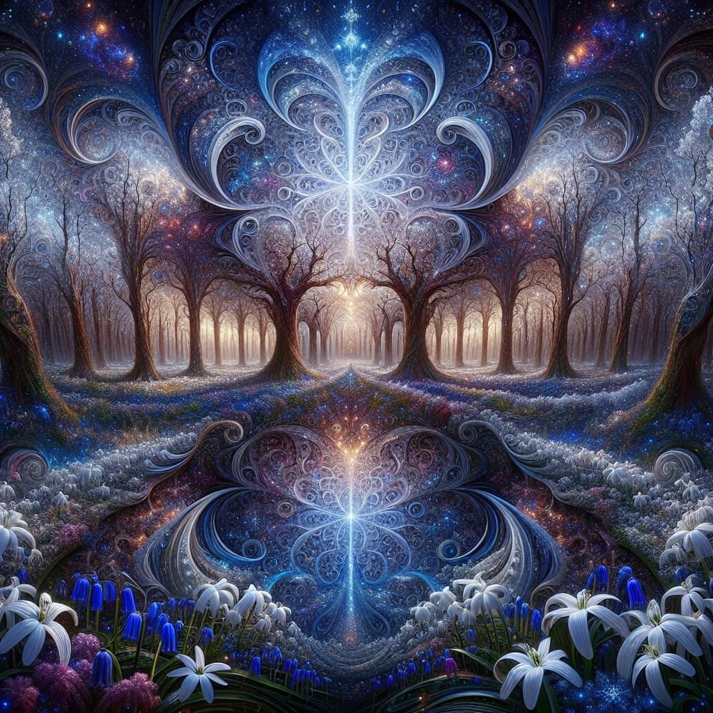 Quantum Mirror Reflects Harmonious Cycles of Nature