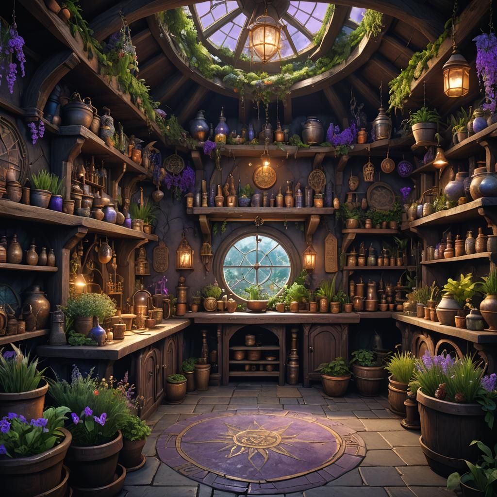 Magical Apothecary: A Dark Fantasy Garden Store