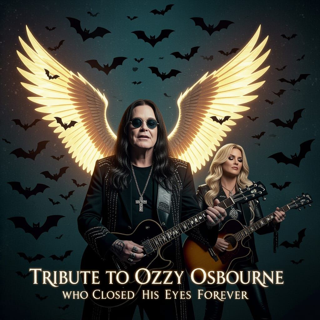 he closed his eyes forever - tribute to ozzy osbourne