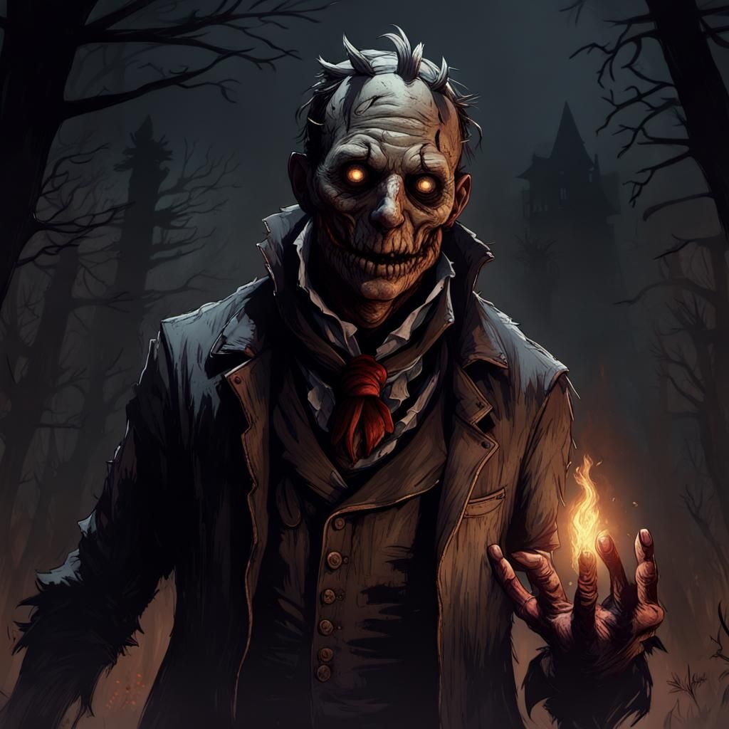 Dead By Daylight in Horror Art Style