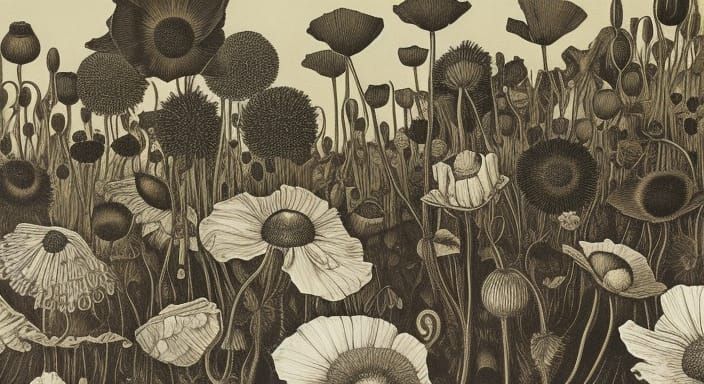 Poppies and Bumblebees: A Surreal Analog Horror Dream