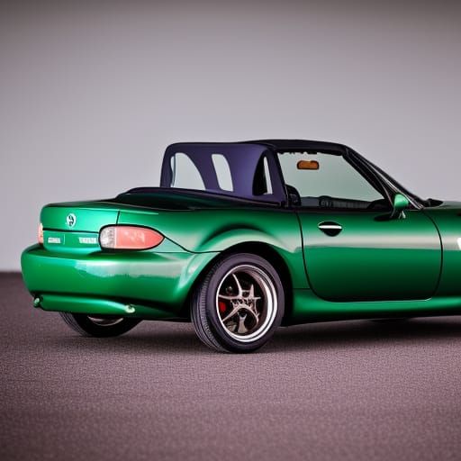 British Racing Green 2001 Mazda Miata Photo
