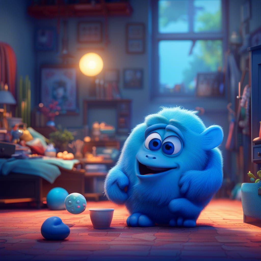 My Blue Heaven: 3D Animated Concept Art