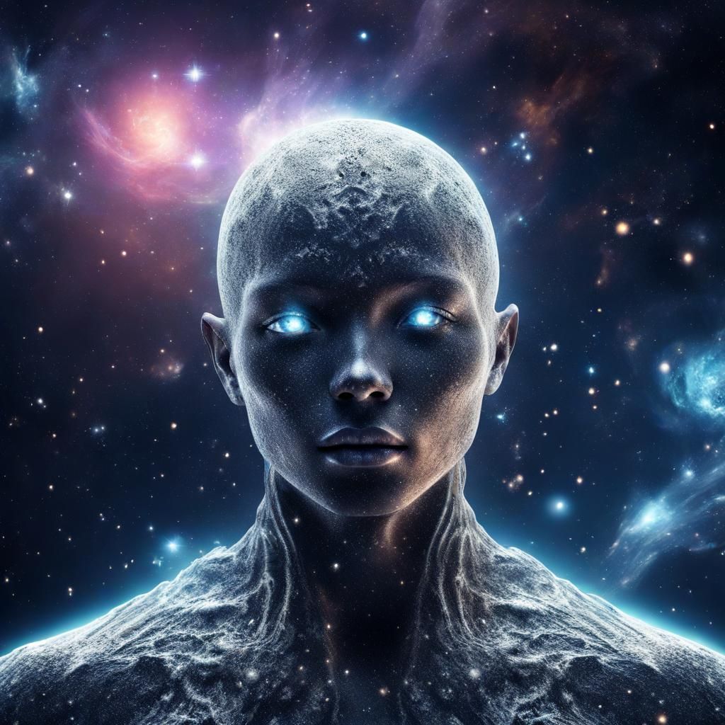 Magical Space Spirit in a Galaxy