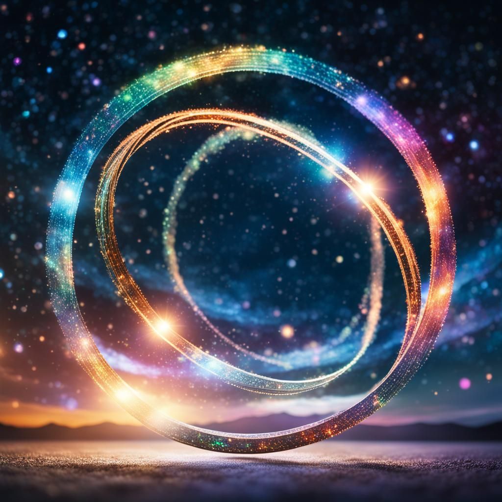 Holographic Light Rings From Supernova in Starry Sky