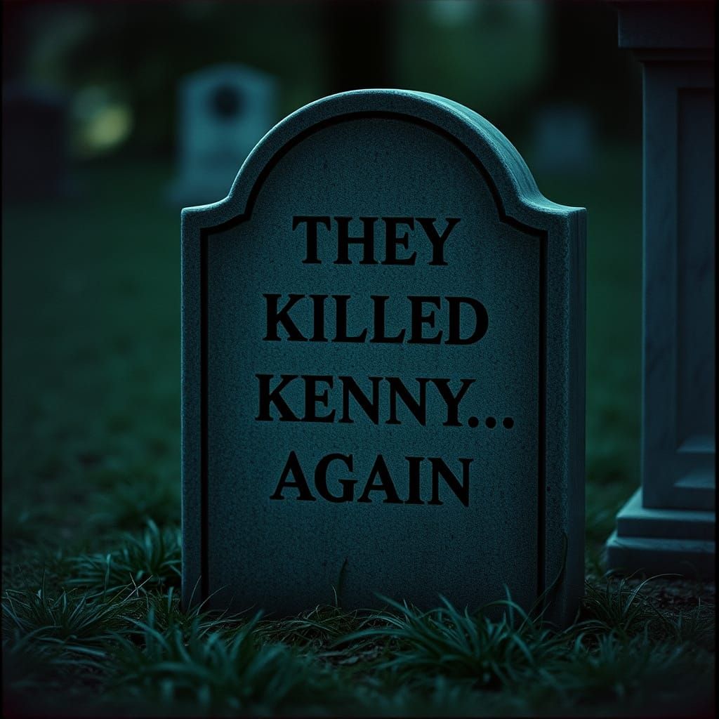 Epic Cinematic Tombstone of Tragic Reckoning