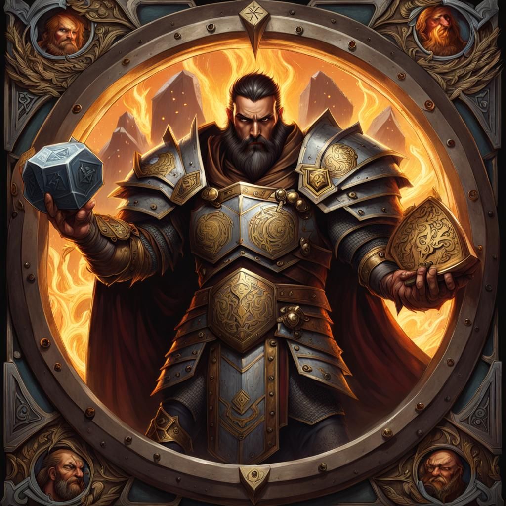 Goliath Warrior in Runed Plate Armor