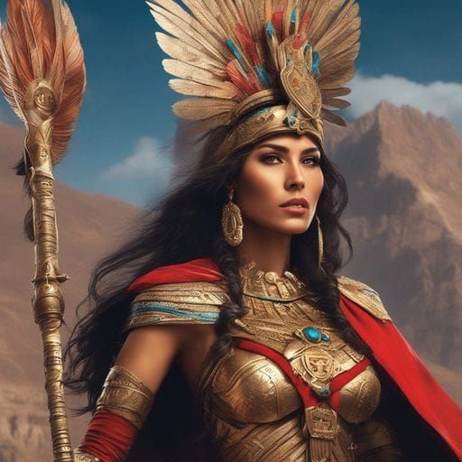 Inca princess warrior