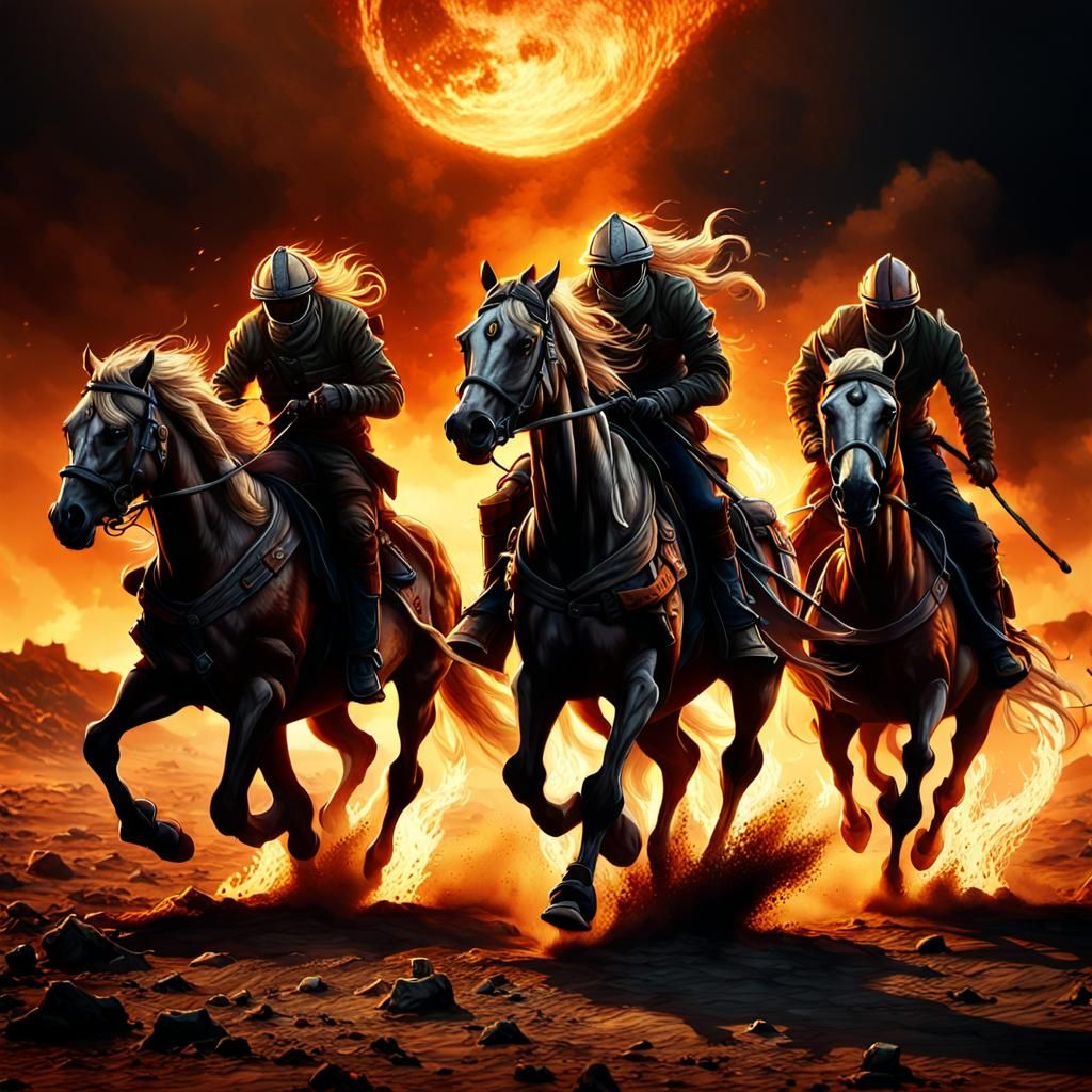 The three horsemen of the apocalypse