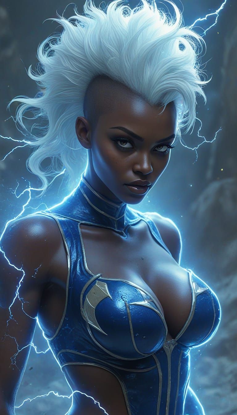 Majestic Storm: Dark Fantasy X-Men Heroine
