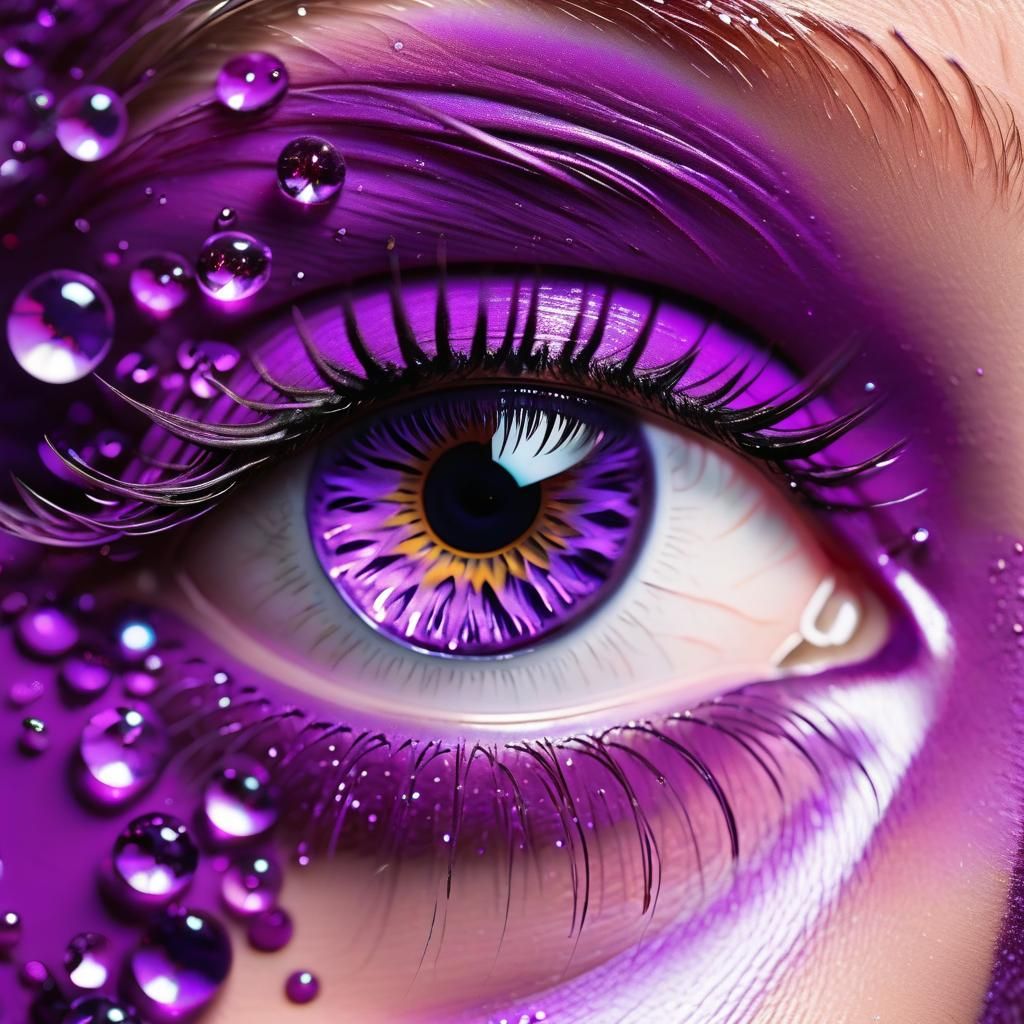 Abstract Ultra Violet Light and Shadow Design