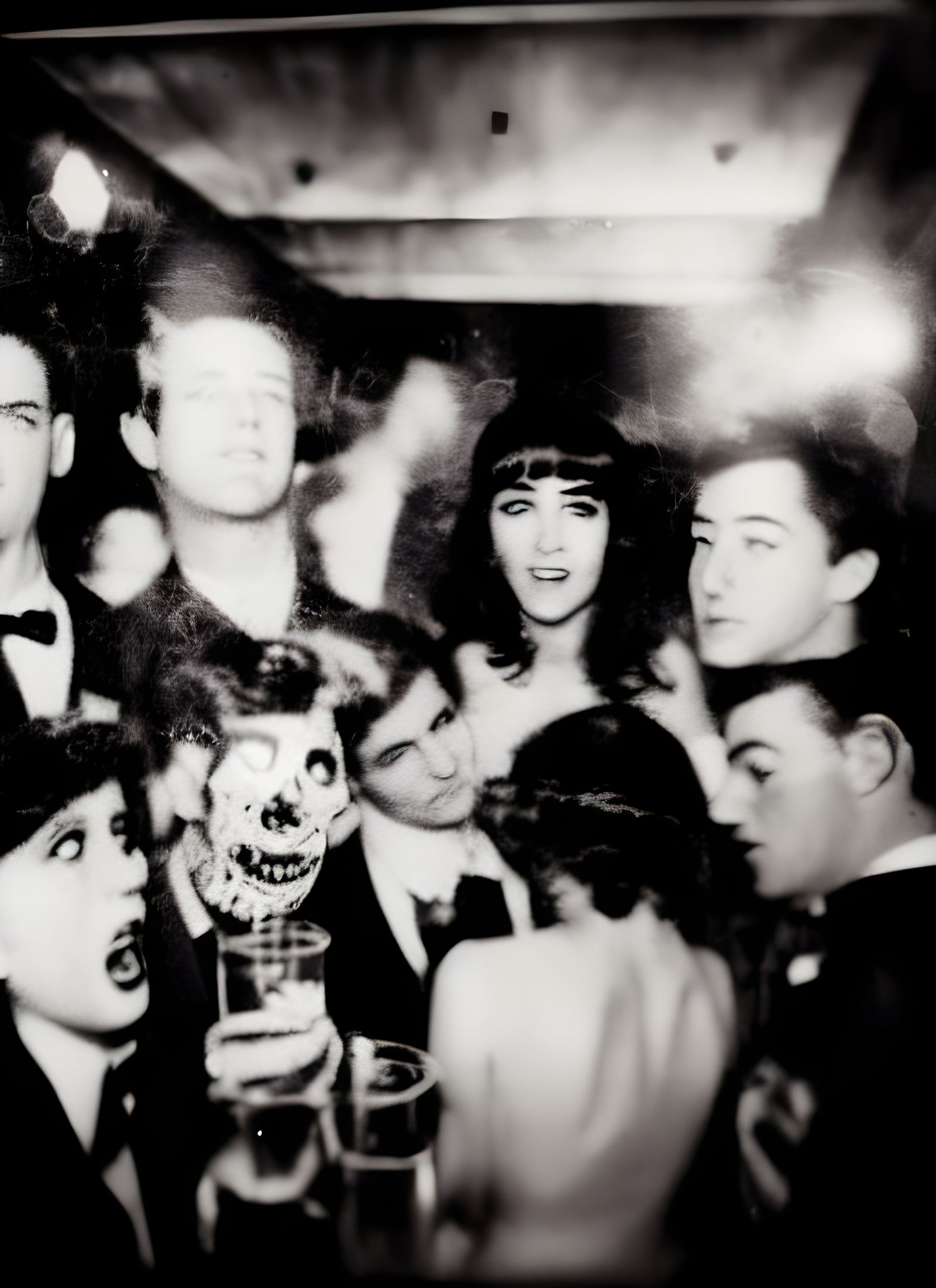 Scary Vintage Photo of 'The After Party' in 8K