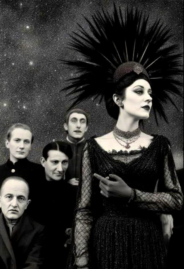 Berlin Cabaret Poster: Weimar Expressionism Style