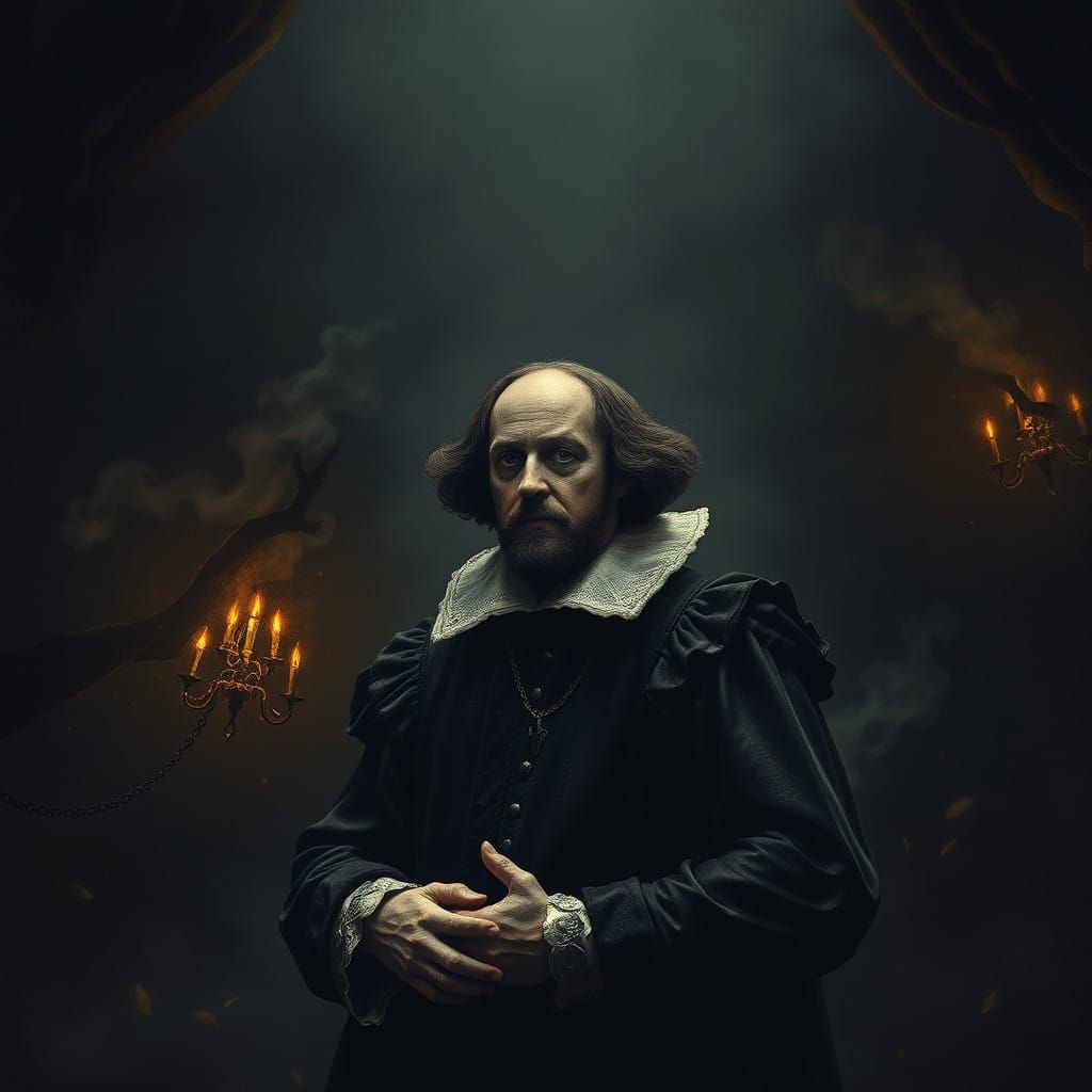 William Shakespeare Confronts Existential Dread in Dark, Omi...